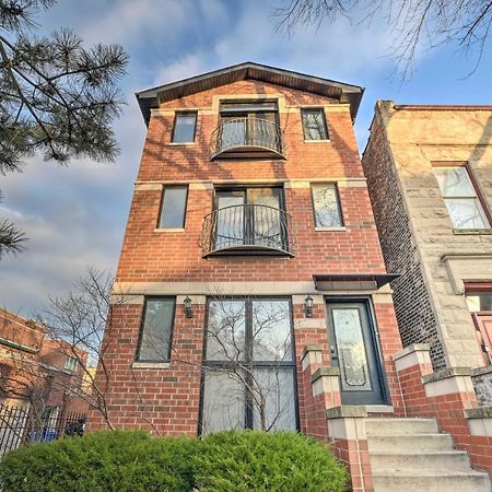 Chicago Condo With Balcony Walk To Cta Stations! Екстер'єр фото