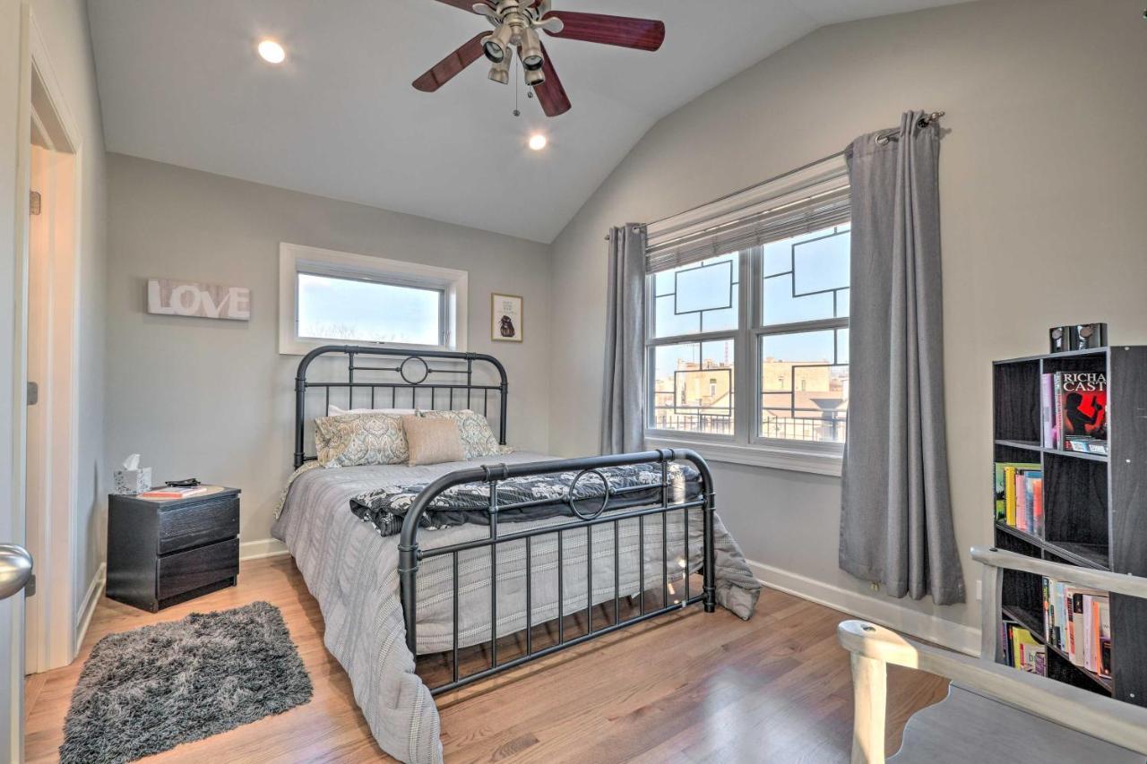 Chicago Condo With Balcony Walk To Cta Stations! Екстер'єр фото