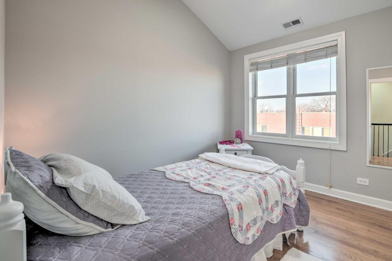 Chicago Condo With Balcony Walk To Cta Stations! Екстер'єр фото