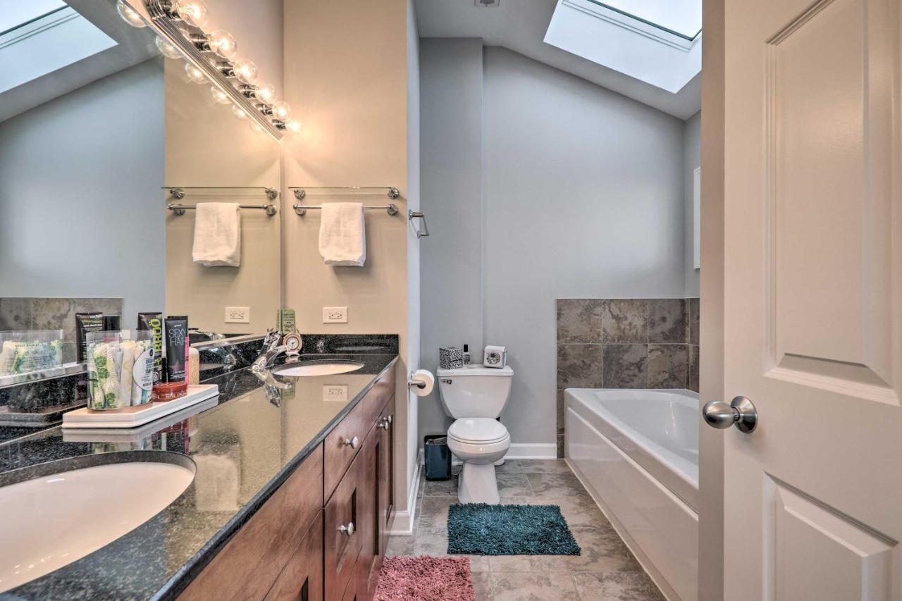 Chicago Condo With Balcony Walk To Cta Stations! Екстер'єр фото